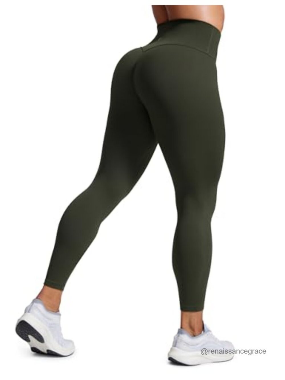 CRZ YOGA Women's Butterlift High Rise 7/8 Leggings 25" Yoga Workout